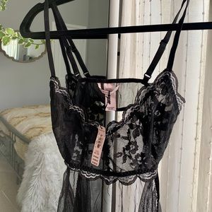 Sexy Victoria Secret Sheer Teddy